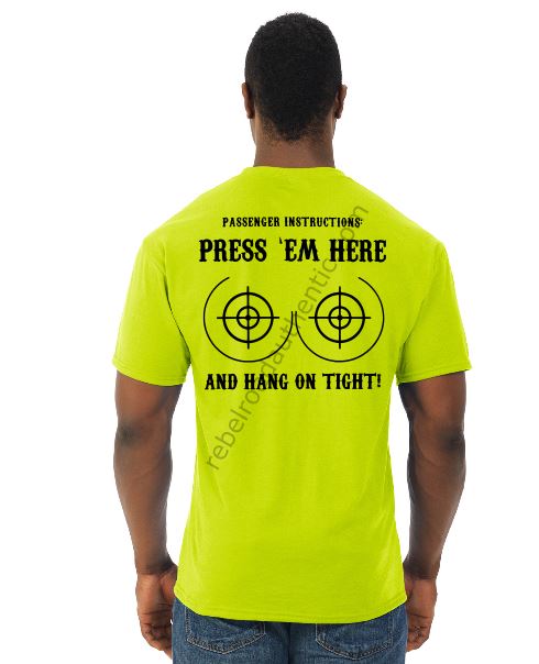 Passenger Instructions Biker T-Shirt