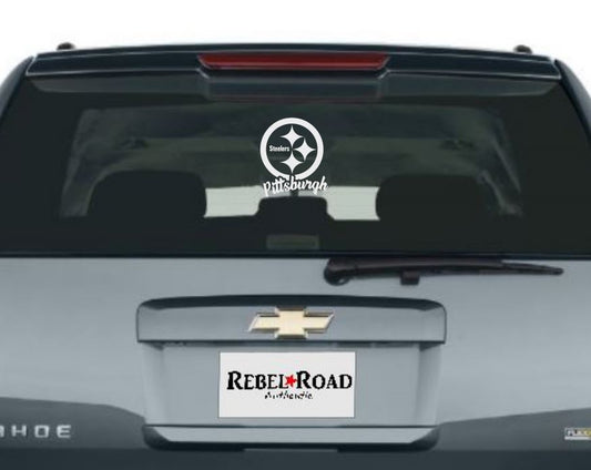 Pittsburgh Steelers signature vinyl decal
