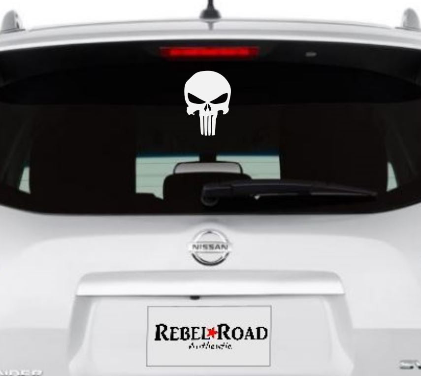 Punisher Skull Vinyl Decal