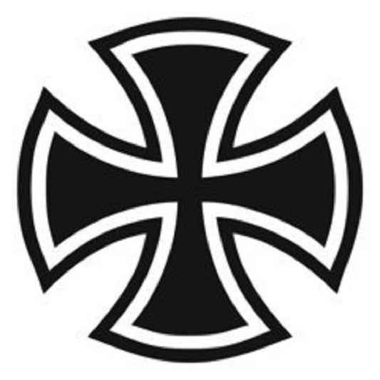 Iron Cross Vinyl Decal