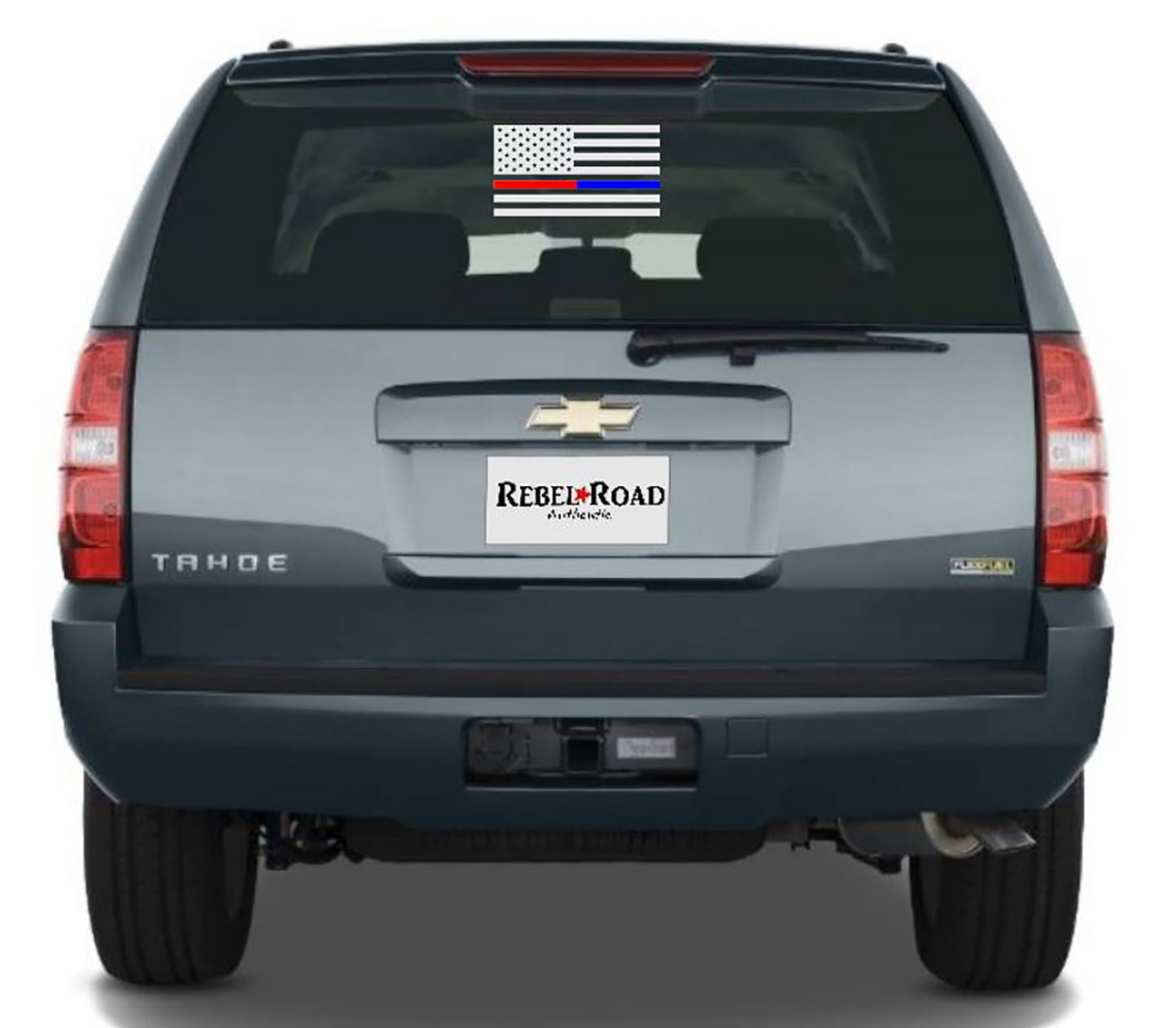 Thin Red / Blue Line Vinyl Decal