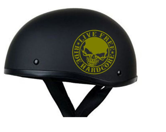 Ride Hardcore Vinyl Decal