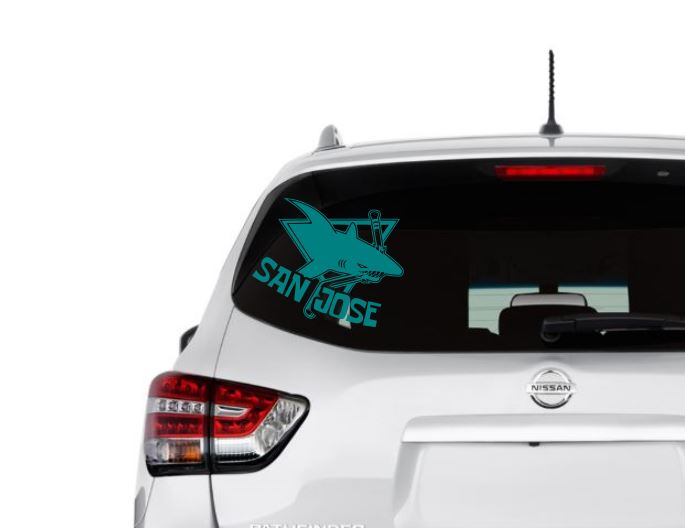 San Jose Sharks Vinyl Decal
