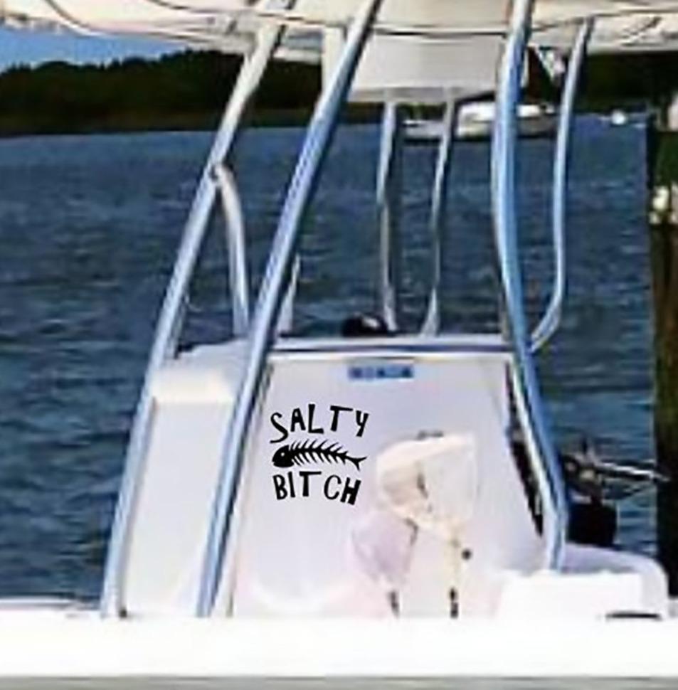 Salty Bitch Vinyl Decal