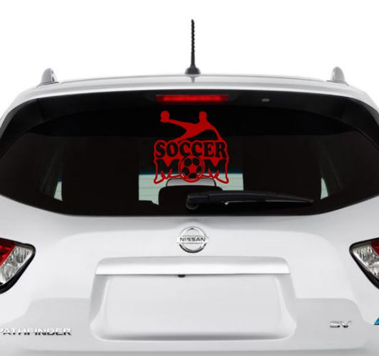 Soccer Mom Vinyl Decal