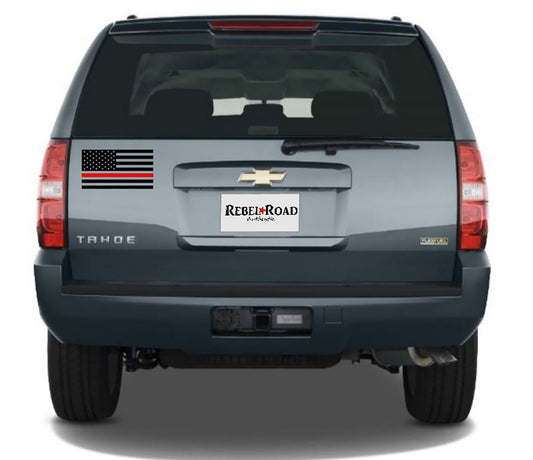 Thin Red Line Vinyl Decal