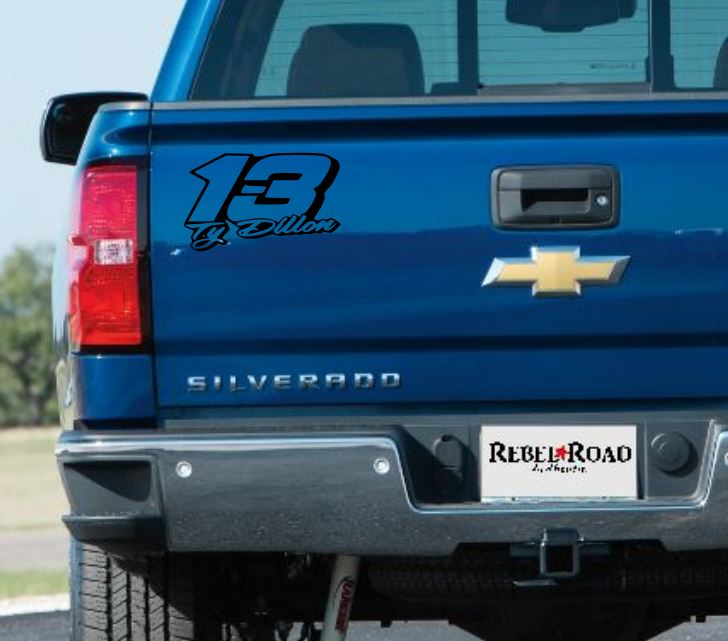 Ty Dillon 13 Vinyl Decal