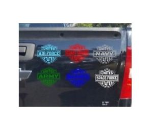 US Armed Services Vinyl Decal