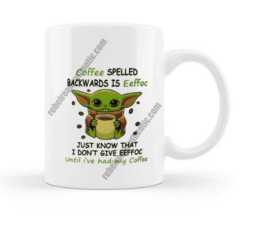 Baby Yoda (The Child) Eeffoc Coffee Mug