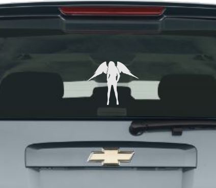 Arc Wing Angel Vinyl Decal