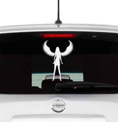 High Wing Angel Vinyl Decal