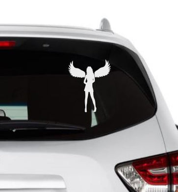 Mid Wing Angel Vinyl Decal a5