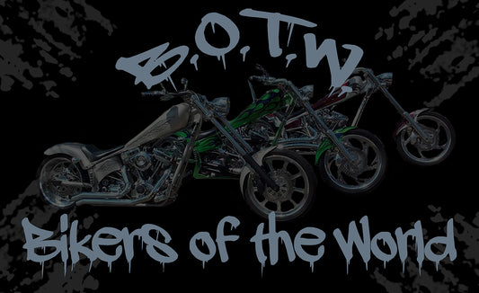 Bikers Of The World Flag