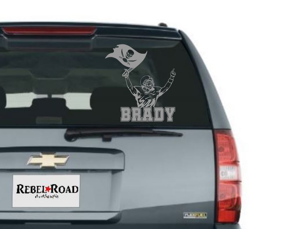 Tampa Bay Bucs Brady Decal