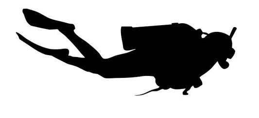 Diver 2 Vinyl Decal