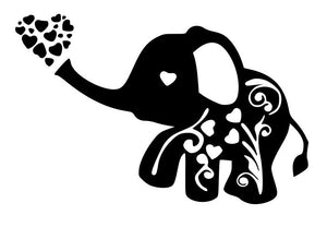 Ornate Love Elephant