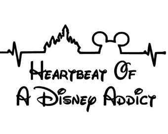 Disney Heart Beat Vinyl Decal