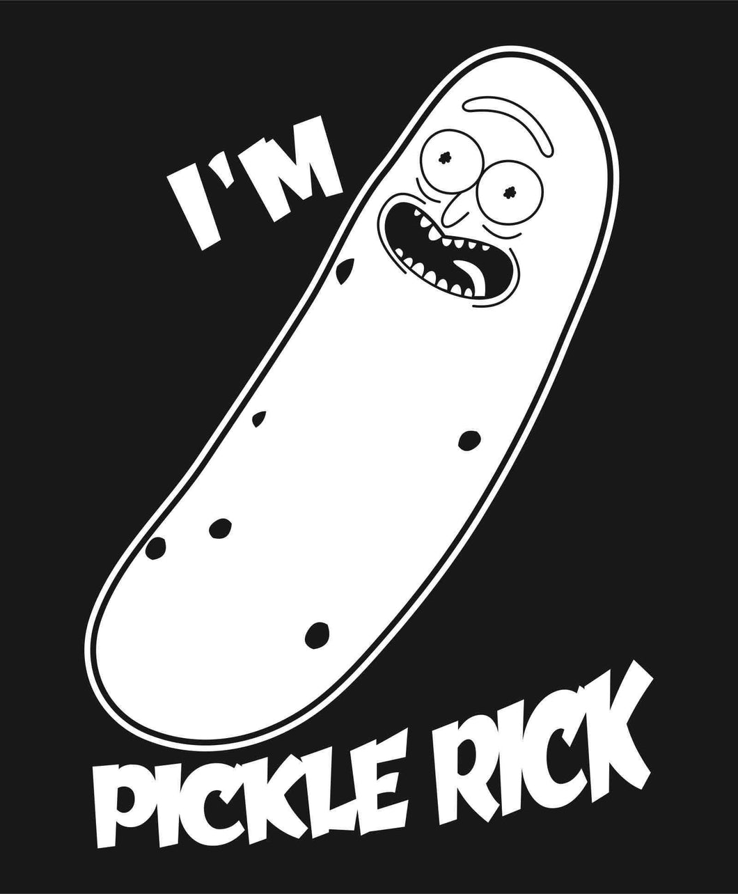 Pickle Rick Vinyl Decal