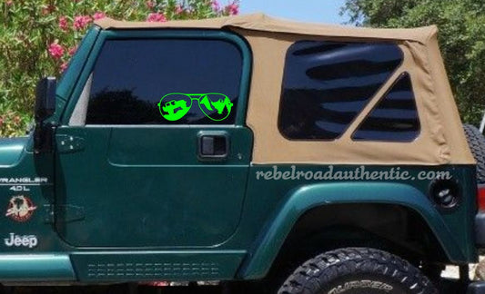 Jeep Sunglasses Vinyl Decal
