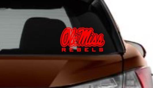 Ole Miss Vinyl Decal