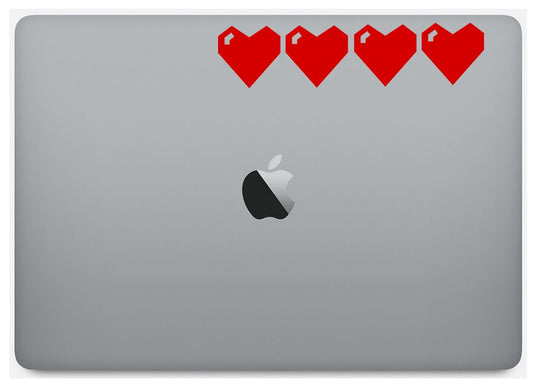 Player Life Heart (1) Vinyl Decal