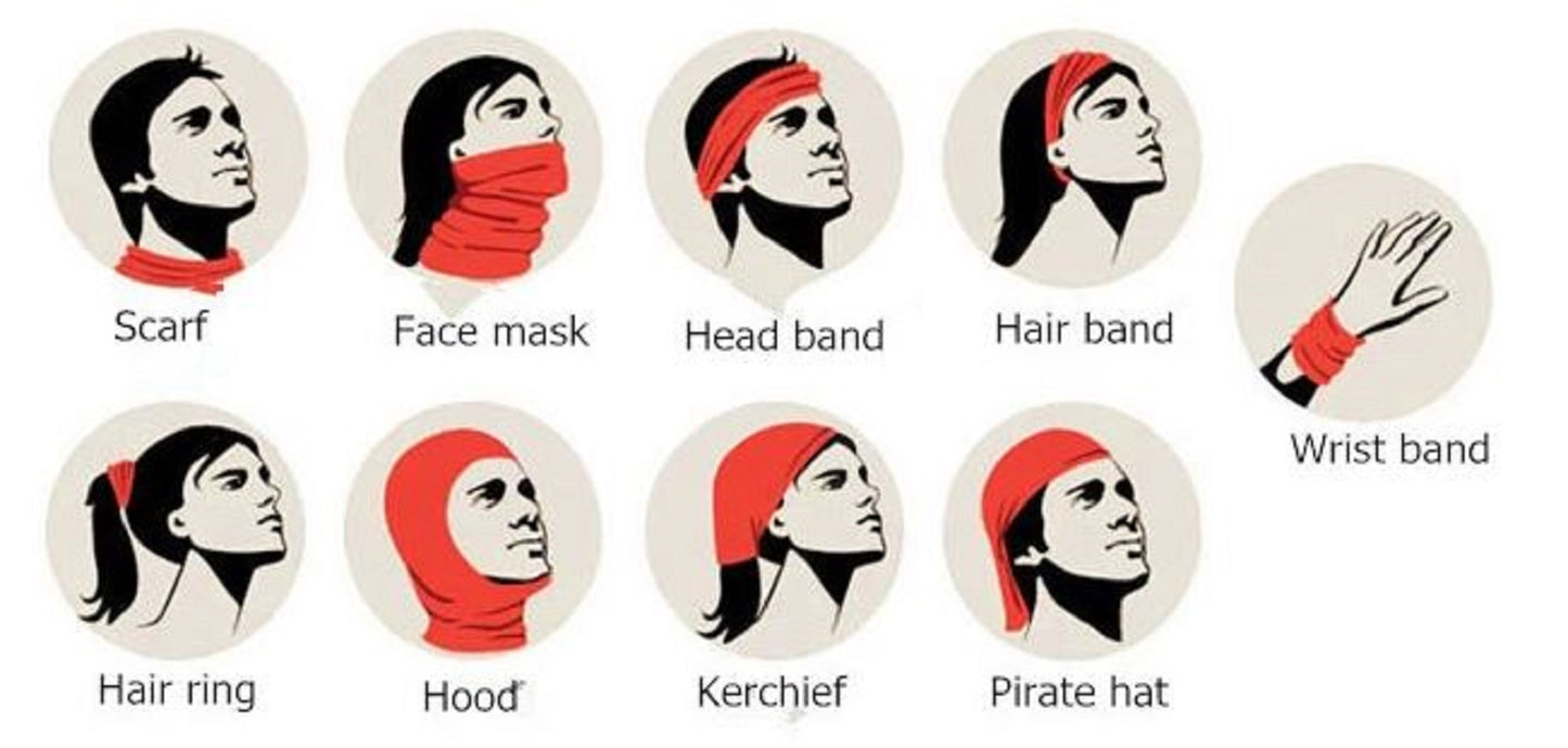 Tribal Multicolor Neck Gaiter | Multi-Use Face Shield for UV Protection &amp; Outdoor Activities